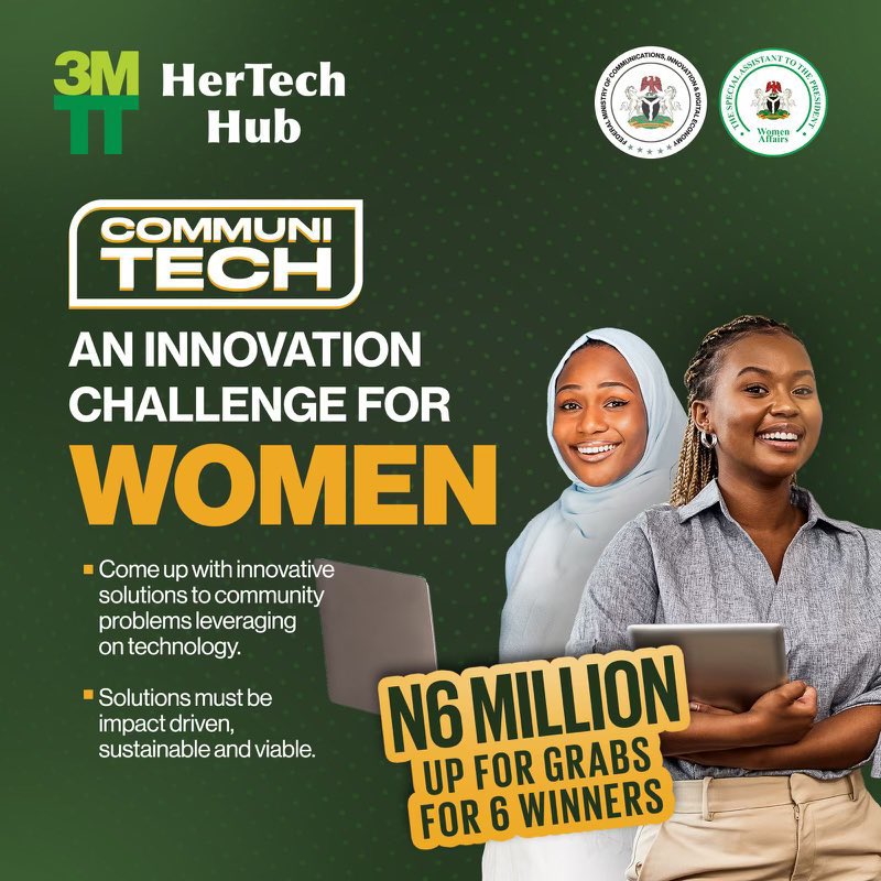 Apply For 3MTT Women HerTechHub Competition