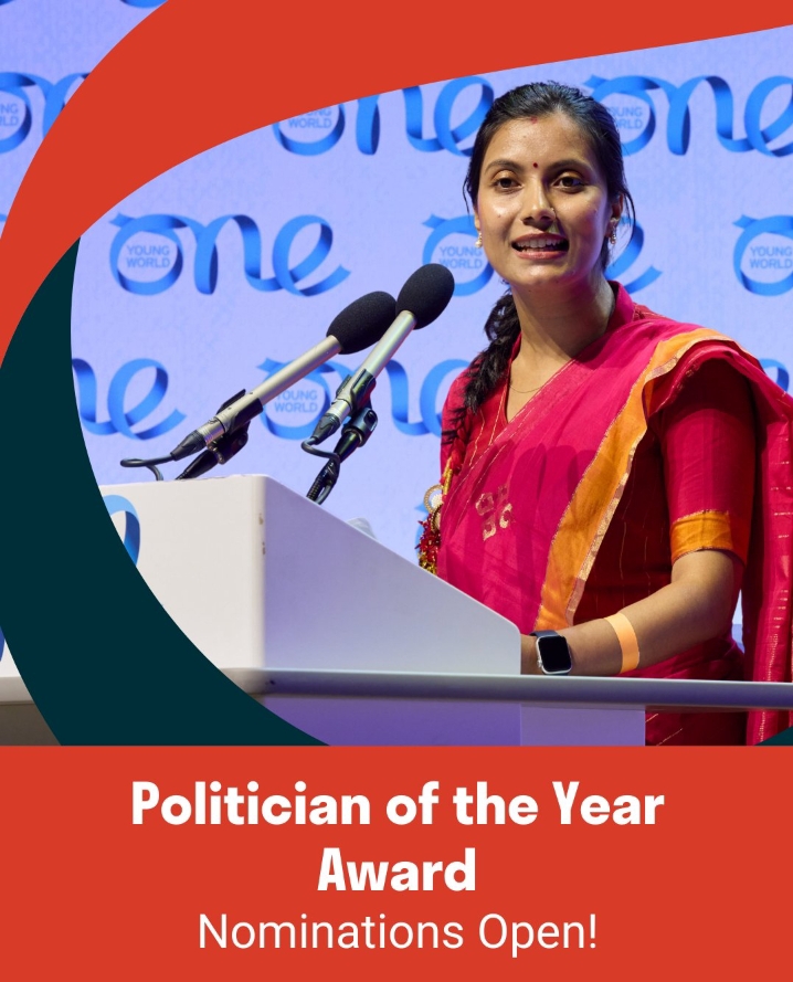 Apply For 2024 One Young World Politician of the Year Award 2024