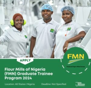 Flour Mills of Nigeria (FMN) Graduate Trainee Program 2024